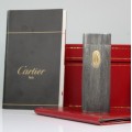 set: bricheta Les Must de Cartier . argint & aur. unicat. cca 1980